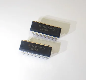 10 шт./лот новый и оригинальный чип LM2902N DIP-14 LM2902 Четырехместный операционный усилитель