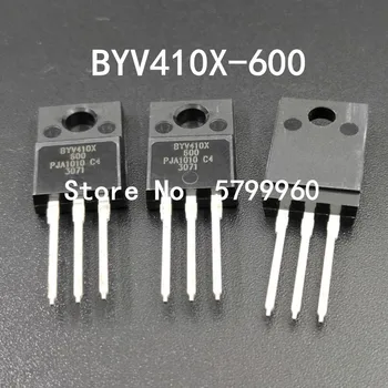 10 шт./лот транзистор BYV410X-600 TO-220F 20A 600V