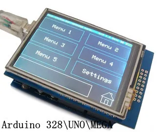 2,8-дюймовый Сенсорный модуль TFT LCD с картой microSD (TF) ILI9325/ILI9328 IC 8-битный Интерфейс передачи данных 240*320 (без базовой платы)
