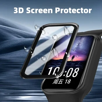 2 Шт 3D Изогнутая Мягкая Защитная Пленка Для Экрана Xiaomi Band 8/8 Pro/Active /Redmi Band 2 Smart Band HD Cover Film Не Стекло