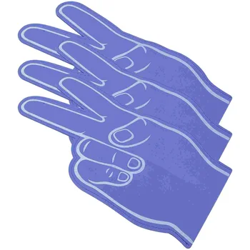3шт Пенопластовая перчатка для рук для черлидинга, перчатка для рук из пены EVA для спортивной встречи