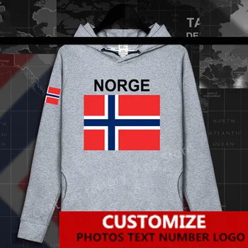 Norway Norge Norwegian Nordmann NO Hoodie Фанаты джерси на заказ, название 