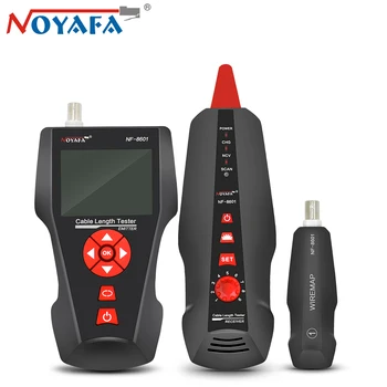 Noyafa NF-8601W Кабельный Трекер, Детектор для поиска проводов, Тестер сетевого кабеля, Сетевые инструменты, Тестер Ethernet, Профессиональный Тестер локальной сети