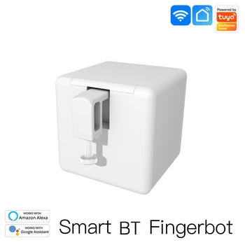 Tuya BT Intelligent FingerBot Switch Приложение-Толкатель Кнопок или управление Таймером Добавьте Концентратор FingerBot для Alexa Google Home