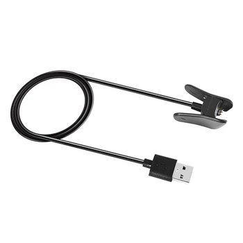 USB-кабель для зарядки длиной 1 м Защита шнура от короткого замыкания Кабель зарядного устройства Адаптер Поддерживает передачу данных для Garmin Vivosmart 4