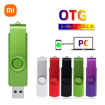 Xiaomi OTG USB Флэш-накопитель Micro USB Pen Drive 512GB 256GB 2TB 1TB USB Stick 2.0 Флешка Для Устройства Micro USB Для портативных ПК