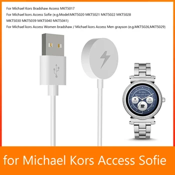 Беспроводные Смарт-Часы USB-Подставка Для Зарядки Портативных Смарт-Часов Зарядное Устройство Док-Станция Легкие Аксессуары для Michael Kors Access Sofie