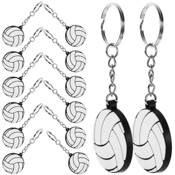 Брелки Для ключей Сумка для волейбольной вечеринки Подвесные подвески Брелки для ключей Сувениры для волейбольной вечеринки