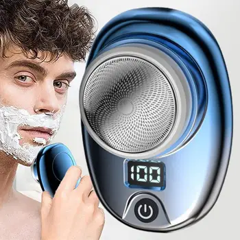 Высокоскоростная бритва, портативная многофункциональная электробритва для мужчин, цифровая мини-бритва для комфортного бритья