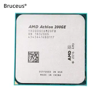 Двухъядерный четырехпоточный процессор AMD Athlon 200GE X2 с частотой 3,2 ГГц YD200GC6M2OFB Socket AM4
