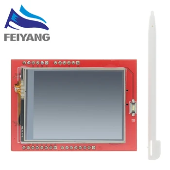 ЖК-модуль TFT 2,4-дюймовый TFT-ЖК-экран UNO R3 Board и поддержка mega 2560 с сенсорным пером gif