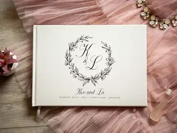 Записная книжка для гостей свадьбы на заказ, Уникальная Гостевая Книга для свадьбы на заказ