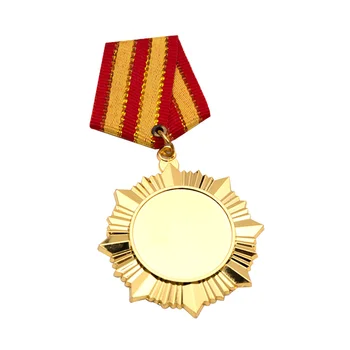 Золотые наградные медали, Почетная металлическая медаль, значок памятника для марафона, спортивные соревнования, детские Золотые медали, наградные игрушки
