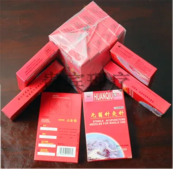 Игла для акупунктуры Huanqiu beauty одноразовая стерильная игла для акупунктуры 0,16 * 7 мм