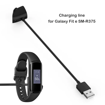 Кабель Зарядного устройства для Samsung Galaxy Fit e SM-R375 для Зарядной станции из АБС-пластика и ПВХ New Assurance Черного цвета