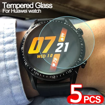 Качественная защитная пленка из закаленного стекла для Huawei watch GT 46 мм GT2 PRO GT2E GT3 для Magic 2, аксессуары из 42 защитных пленок