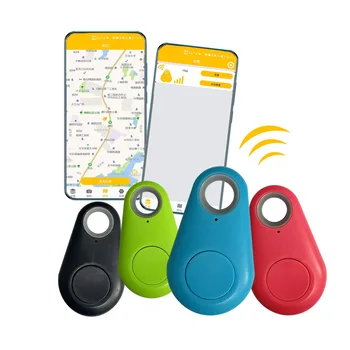 Мини-умная собака домашние животные Bluetooth-совместимый GPS-трекер 4.0 с защитой от потери сигнализации, беспроводная детская сумка, кошелек, поиск ключей, локатор