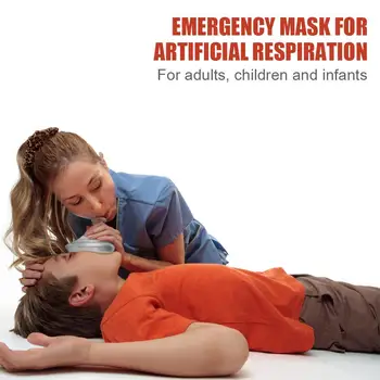 Многоразовая маска для искусственного дыхания при оказании первой помощи, обучающая искусственному дыханию Рот в рот, Спасательная маска для искусственного дыхания при искусственном дыхании