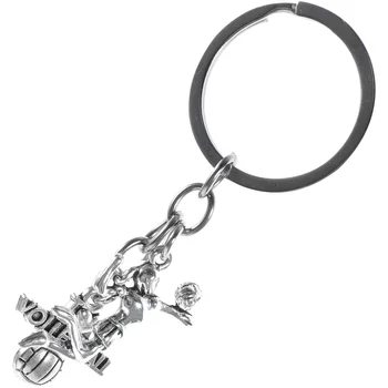 Многофункциональная цепочка для ключей, декоративный волейбольный брелок, портативный брелок для ключей