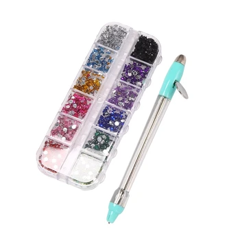 Многофункциональный Гвоздь Point Diamond Pen Point Diamond Pen Со стразами, Алмазная живопись, Вышивка крестиком, Инструмент для вышивания