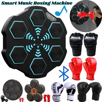 Музыкальная боксерская машина Настенная боксерская машина BT Link Электронные музыкальные боксерские накладки для детей и взрослых