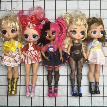 Оригинальные новые различные стили 24 см OMG куклы серии Fashion Big Sister Можно выбрать игрушки для девочек