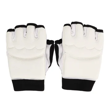 Перчатки для тхэквондо, 1 пара боксерских перчаток с амортизацией, регулируемым поглощением пота, дышащие для 