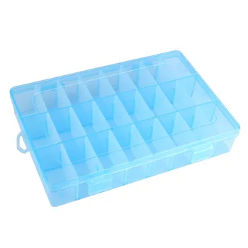Портативная коробка для упаковки инструментов DIY на 24 сетки, винт для электронных компонентов, Съемный винт для хранения, футляр для ювелирных инструментов, Красочный пластик