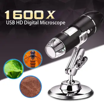 Портативный 1600-кратный электронный цифровой USB-микроскоп для WIN10/8/7/ Система XP MAC Сенсорная Камера-Лупа Ручные Микроскопы