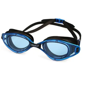 Профессиональные очки для плавания для взрослых с противотуманным УФ-покрытием, Регулируемое покрытие, мужские, женские, водонепроницаемые, силиконовые, Детские очки для плавания, Очки
