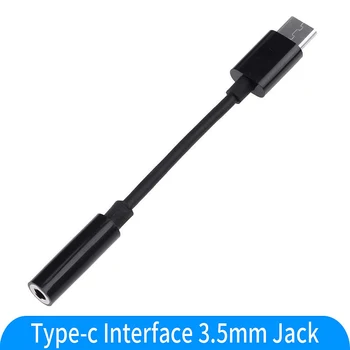Разъем USB-C Type C до 3,5 мм Кабель для наушников Аудио Кабель Aux Адаптер для мобильных телефонов Xiaomi Huawei Конвертеры Аксессуары