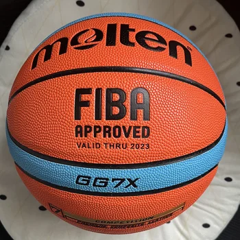 Расплавленный баскетбольный мяч GG7X EZ-K для соревнований по баскетболу Стандартный мужской и женский тренировочный мяч для командного баскетбола