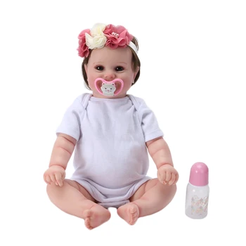 Реалистичные Мягкие Силиконовые Куклы Ручной работы для новорожденных, Набор аксессуаров для игрушек для малышей