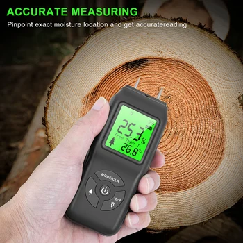 Ручной цифровой быстрый датчик влажности штыревого типа для производства дров