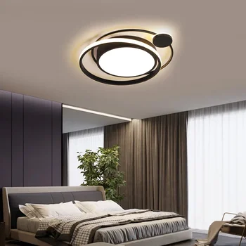 Светильник в роскошной спальне, потолочный светильник в скандинавском стиле, Персонализированные креативные умные лампы, кабинет, Простая Современная комната