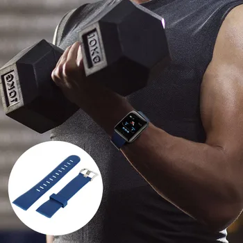 Силиконовый ремешок для часов Удобный ремешок для смарт-часов 116 plus Спортивные часы для смарт-часов 116 Plus спортивные часы