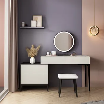 Скандинавский комод шкаф для хранения вещей встроенная спальня современный простой небольшой семейный столик для макияжа network red ins style столик для макияжа