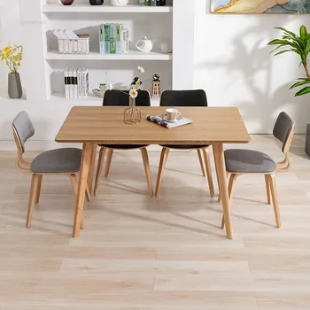 Современные деревянные обеденные стулья Китайская мебель для столовой Тканевый Кухонный стул со спинкой Бытовой Дизайнерский Ресторанный стул