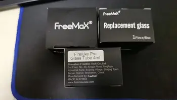 Стеклянная трубка Freemax Fireluke PRO 4 мл, сменная прозрачная стеклянная трубка 25 мм