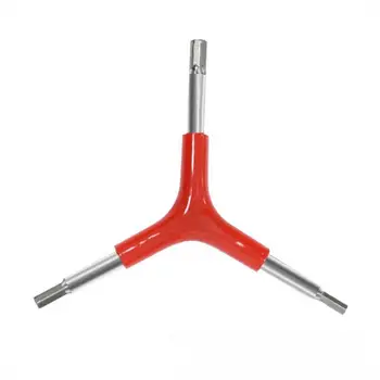 Трехходовой шестигранный ключ Y-образный шестигранный ключ Инструмент для ремонта велосипедов 4 мм, 5 мм, 6 мм Для велосипедов, мотоциклов, велосипедов