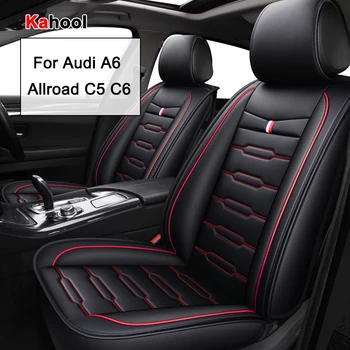 Чехол для Автокресла KAHOOL Для Audi A6 Allroad C5 C6 1995-2011 Автоаксессуары Для Интерьера (1 сиденье)