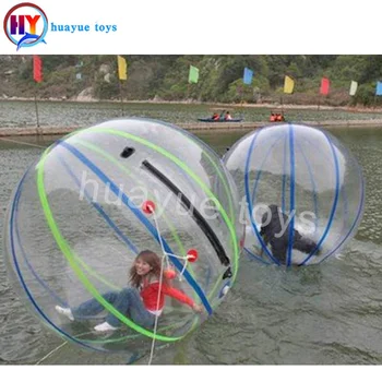 Шарик ролика пузыря проточной воды шарика воды TPU/PVC гуляя раздувной прозрачный для малышей/взрослого надутого прозрачного шарика