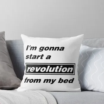 Я собираюсь начать революцию со своей кровати, Набросив подушку, декоративную наволочку, декоративные подушки, девушка из аниме